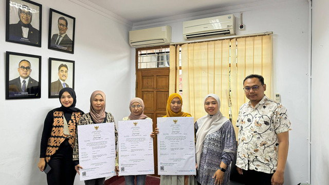 PT Permodalan Nasional Madani (PNM) dan Masyarakat Ekonomi Syariah (MES) gelar pelatihan dan program penerbitan Sertifikat Halal Self Declare di Gedung Dinas Koperasi, Usaha Mikro, dan Perdagangan, Kota Banyuwangi. Foto: Dok. PNM