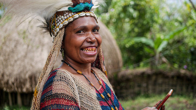 Ilustrasi desa wisata di Papua. Foto: Bortolomeus Abdi W/Shutterstock