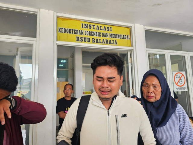 Rizky Agam saat ditemui di RSUD Balaraja, Kamis (2/1/2024). Foto: Dok kumparan