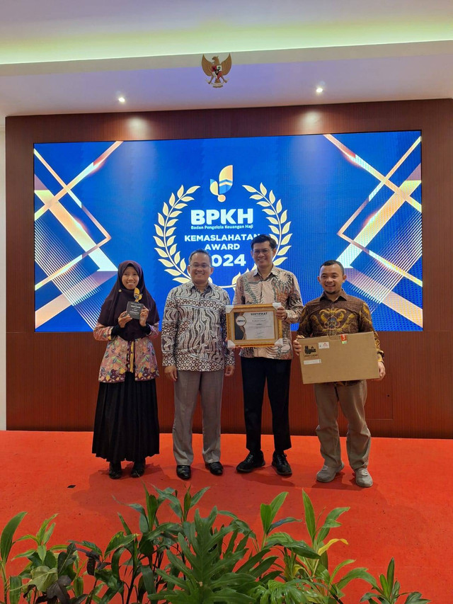 Rumah Zakat Raih Juara 2 di Awarding Mitra Kemaslahatan BPKH 2024.