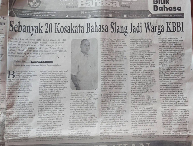 Sumber Foto: Balai Bahasa Provinsi Maluku