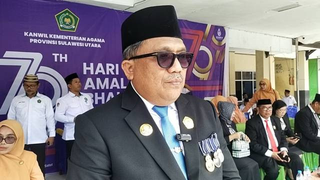 Kepala Kanwil Kemenag Sulawesi Utara, Hi Ulyas Taha.