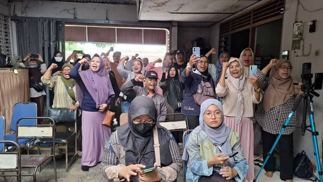 Jumpa pers relokasi pemindahan PKL Malioboro di Lokasi Baru di LBH Jogja, Prenggan, Kotagede, Kota Jogja, Daerah Istimewa Yogyakarta (DIY), Kamis (3/1/2024).Foto: Istimewa