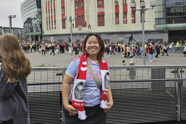 Sherleen Melika Chandra, mahasiswi Indonesia yang berkuliah di Northampton University Inggris. Foto: Dok. Pribadi