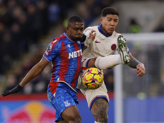 Crystal Palace vs Chelsea di Liga Inggris. Foto: Andrew Couldridge/REUTERS