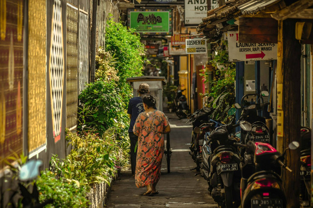 Kampung Tematik Jamrut. Foto hanya ilustrasi, bukan tempat sebenarnya. Sumber: Unsplash/febrian adi