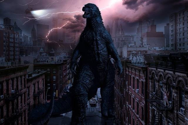 Ilustrasi urutan nonton Godzilla. Sumber: Pixabay/Sinousxl