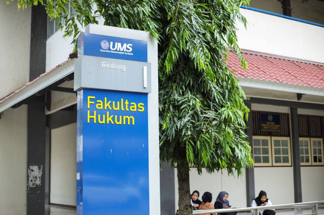 Fakultas Hukum Universitas Muhammadiyah Surakarta. Dok Humas UMS