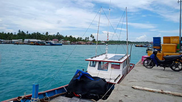 Pesona keindahan Pulau Subi. Foto : Yuliyanti/Pribadi