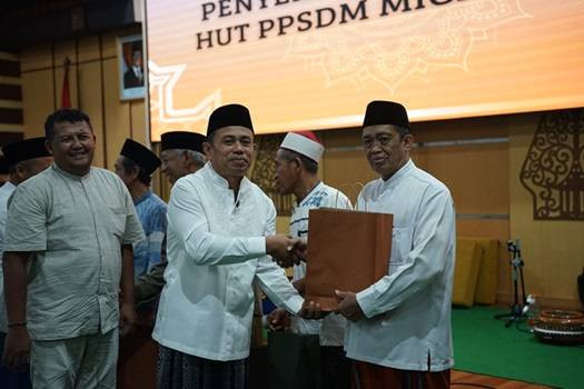 Khusyuknya Istighosah dalam Rangka HUT PPSDM Migas ke-59. (Dok. Humas PPSDM Migas)