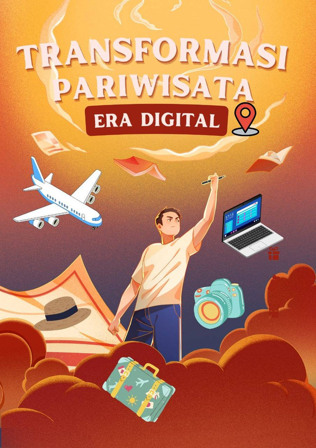 gambar 1. poster pariwisata digital ( sumber : dokumen pribadi )