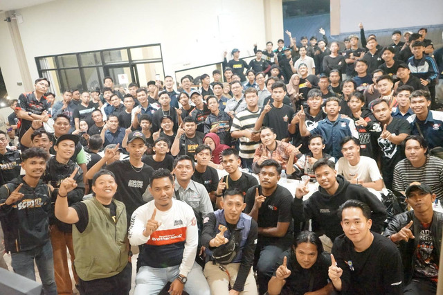 Kopdar Gabungan Komunitas Motor Honda di Pontianak. Foto: Dok. Astra Motor Kalbar