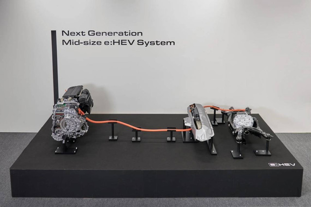 e:HEV Powertrain Honda generasi berikutnya. Foto: Honda