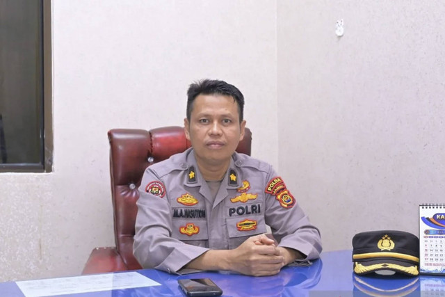 Kasubbid Penmas Bidang Humas Polda Jambi, Komisaris Polisi M. Amin Nasution. Foto: Tuyani/ANTARA