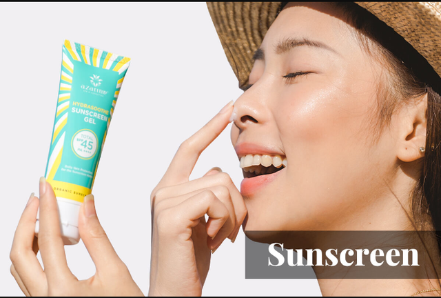 Sunscreen Azarine untuk kulit berminyak dan berjerawat. Foto adalah sunscreen Azarine. Sumber foto:azarinecosmetic.com