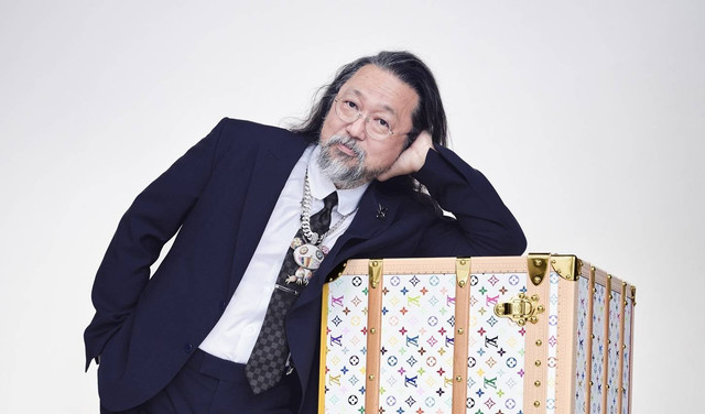 Seniman Jepang, Takashi Murakami, kembali berkolaborasi dengan rumah mode Louis Vuitton. Foto: Louis Vuitton