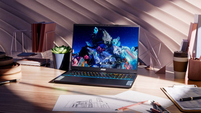 Ilustrasi laptop MSI terbaru 2025, MSI Stealth. Foto: MSI 