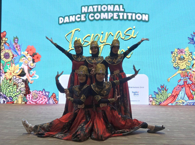 Salah satu peserta National Dance Competition 'Inspirasi Diri' Regional Surabaya. Foto: Masruroh/Basra