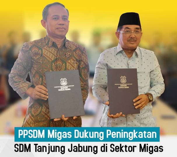 PPSDM Migas Dukung Peningkatan SDM Tanjung Jabung Barat di Sektor Migas. (Dok. Humas PPSDM Migas)