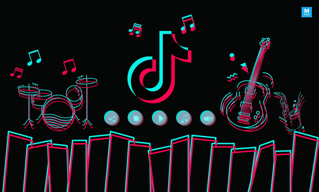 Ilustrasi tiktok yang merevolusi industri musik. Foto: iStock