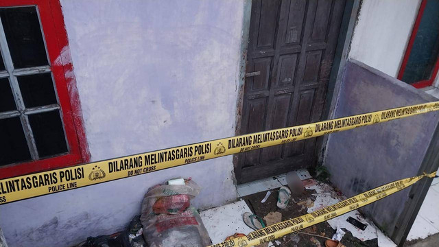 Lokasi suami bacok istri di Cilebut Barat, Kabupaten Bogor, Kamis (9/1/2024). Foto: Dok. Istimewa