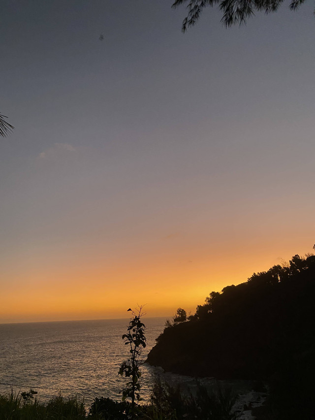 Foto Matahari Terbenam (Dokumen Pribadi)