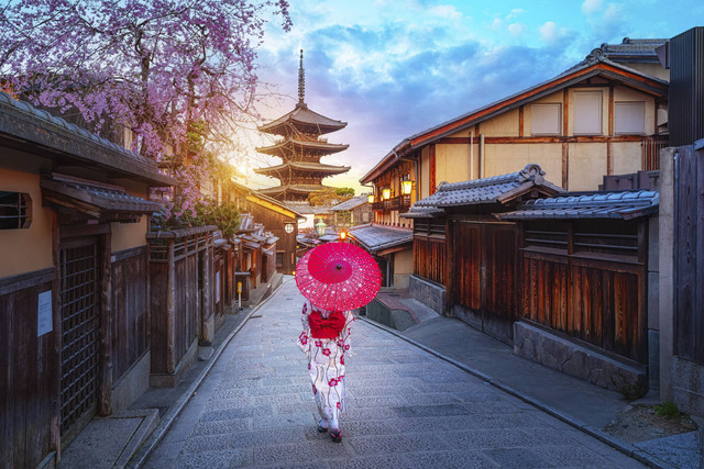 Ilustrasi Kyoto. Foto: Shutterstock