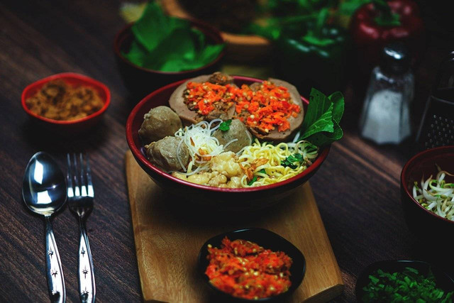 Bakso Cak Pitung. Foto hanya ilustrasi, bukan tempat sebenarnya. Sumber: Pixabay/ChanFactory