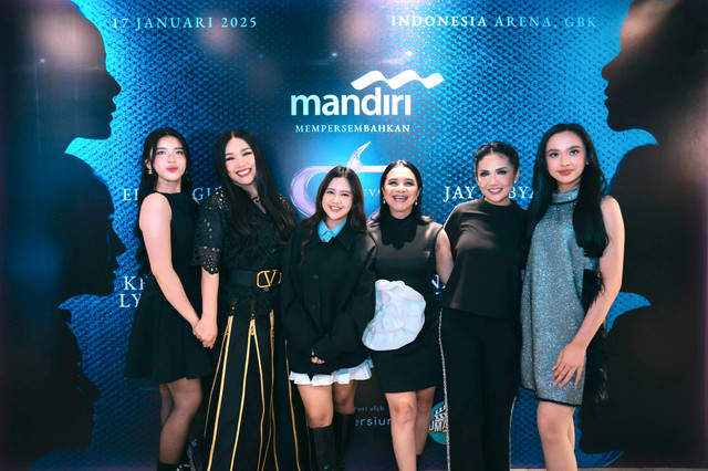 Enam penyanyi wanita papan atas Indonesia dari berbagai era akan tampil di Konser Super Diva  di Indonesia Arena, Senayan, Jakarta pada 17 Januari 2025. Foto: dok. Bank Mandiri