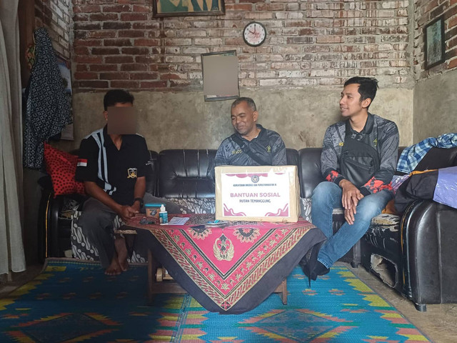 Rutan Temanggung Kembali Beri Bantuan Sosial kepada Keluarga WBP