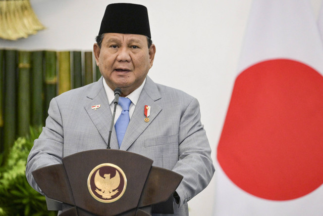 Presiden Prabowo Subianto. Foto: Bay Ismoyo/AFP