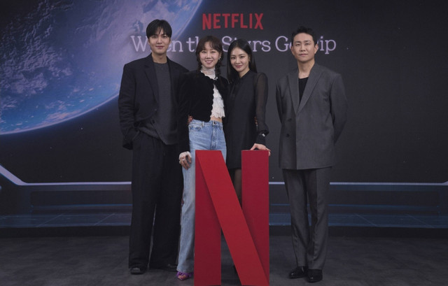 Konferensi pers serial When the Stars Gossip. Foto: Dok. Netflix