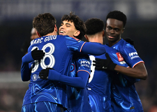 Chelsea vs Morecambe di Stadion Stamford Bridge dalam laga Piala FA 2024/25 pada Minggu (12/1) dini hari WIB. Foto: REUTERS/Dylan Martinez