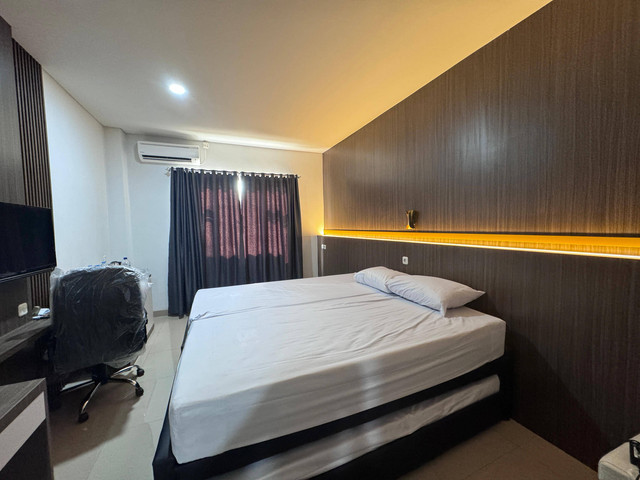 Kamar di Asrama Haji Pontianak yang saat ini sudah miliki standard hotel bintang 3. Foto: Dok Kemenag Provinsi Kalbar