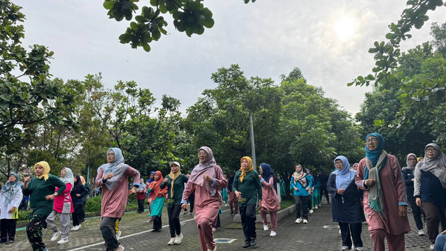 UNISA Yogyakarta meluncurkan Senam Bugar Aisyiyah. Foto: Arif UT/Pandangan Jogja