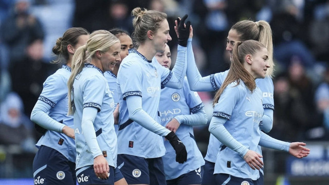 Manchester City Women mengalahkan Ipswich Town di lanjutan Piala FA Wanita. Foto: Dok. Manchester City