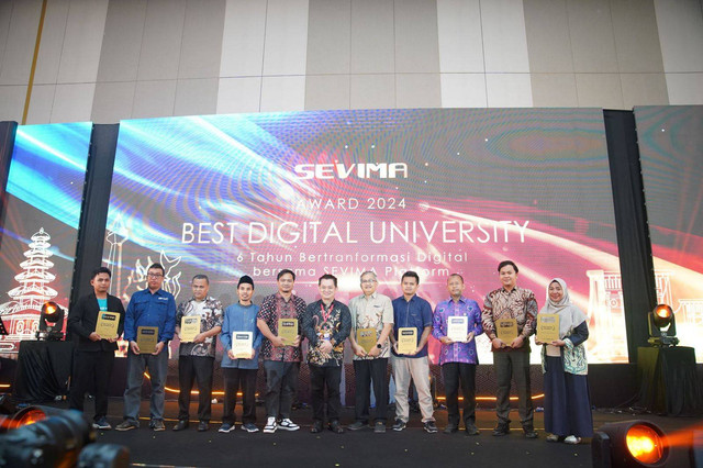 Universitas Nusa Putra Raih SEVIMA Award Tahun 2024