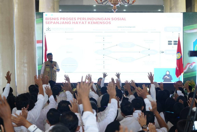 Dialog antara Kemensos dan 399 pilar di Indramayu, pada Selasa (14/1). Foto: Dok. Istimewa