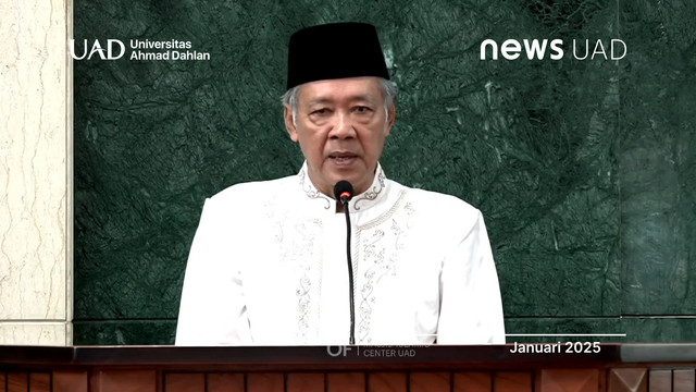 Khutbah Jumat pada 10 Januari 2025 di Masjid Islamic Center UAD oleh Ust. Prof. Dr. H. Syamsul Anwar, M.A.