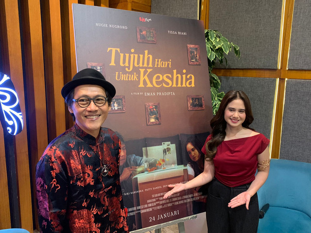 Konferensi pers film 7 Hari untuk Keshia dan Semusim Setelah Kemarau di Cipete, Jakarta Selatan, Selasa (14/1). Foto: Vincentius Mario/kumparan