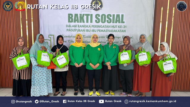 Rutan Gresik Gelar Bakti Sosial: Berbagi Kepedulian untuk Warga Banjarsari