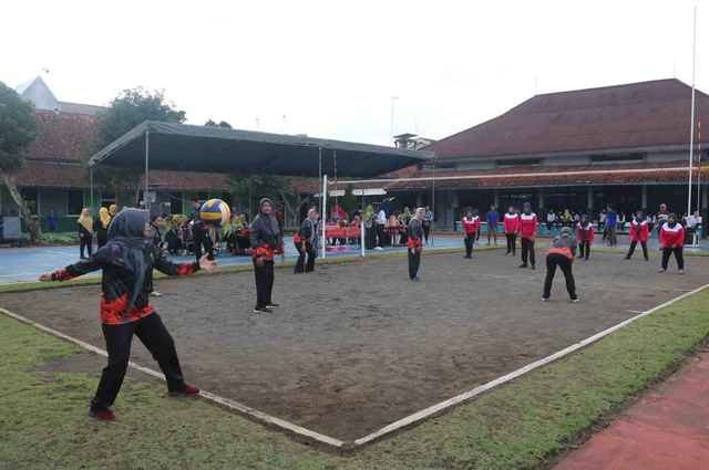 Rutan Temanggung Meraih Juara Ke-2 Pertandingan Bola Voli Ibu-Ibu PIPAS