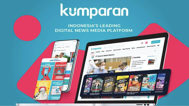 Tampilan media kumparan. Foto: kumparan