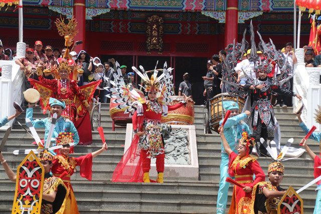 Event budaya Cap Go Meh di Kalbar. Foto: Alycia Tracy Nabila/Hi!Pontianak