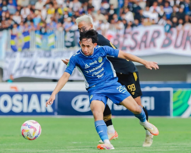 Laga Lanjutan Pegadaian Liga 2 antara PSIM vs Persiku Kudus, Sabtu (11/1) kemarin. Foto: Dok. PSIM