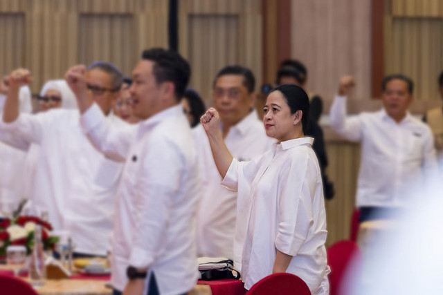 Ketua DPR Puan Maharani hadir dalam retreat Fraksi PDIP DPR RI. Foto: Instagram/ @puanmaharaniri