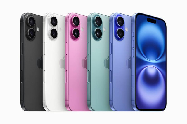 iPhone 16 series. Foto: Apple