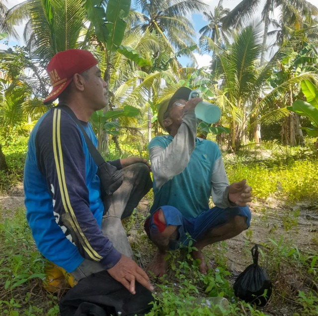 Pria lansia di Desa Pasir Mempawah yang dikabarkan hilang akhirnya ditemukan. Foto: Dok. Istimewa