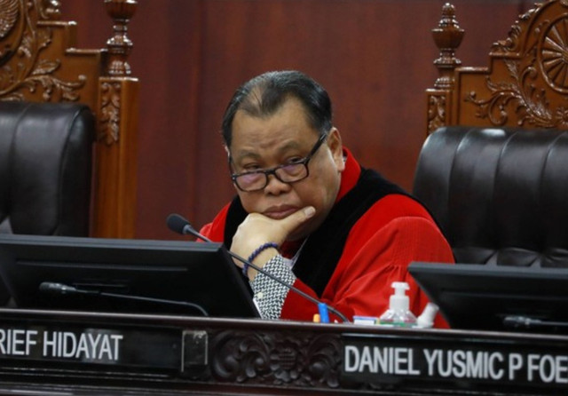 Hakim Mahkamah Konstitusi, Arief Hidayat. (foto: dok. kumparan)