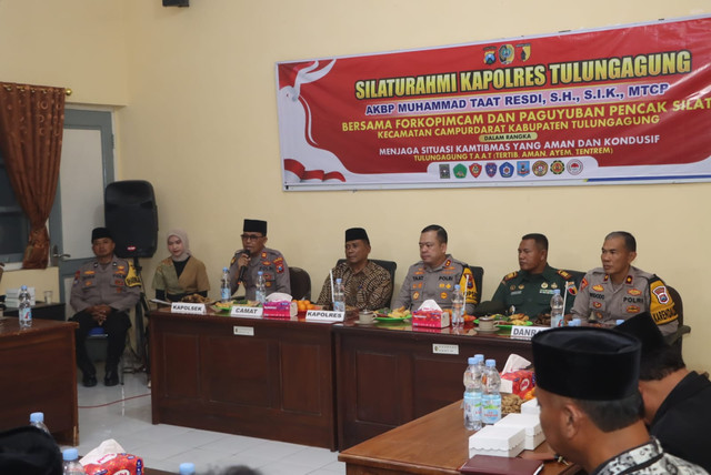 Silaturahmi Kapolres Tulungagung Dengan Paguyuban Pencak Silat, Tokoh Grassroot
